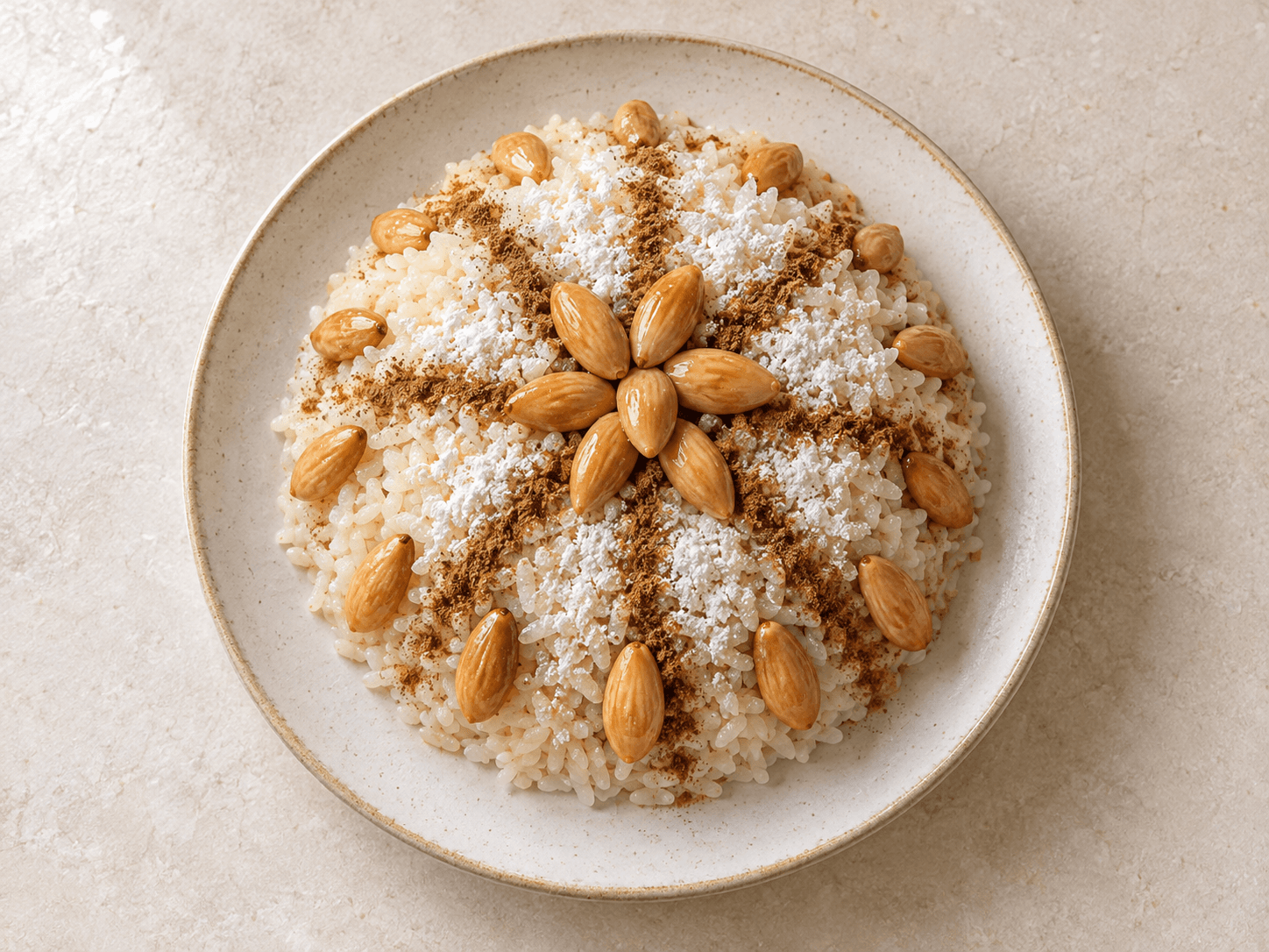 Seffa au riz — Illustration culinaire générée par IA