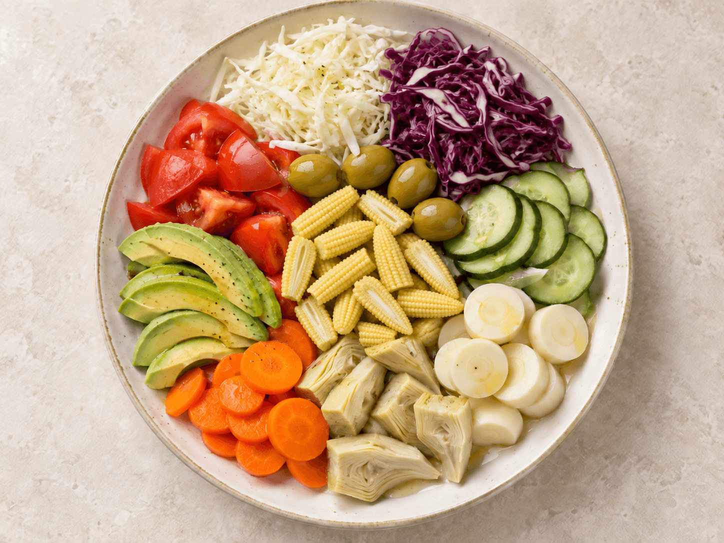 Salade du jardinier — Illustration culinaire générée par IA