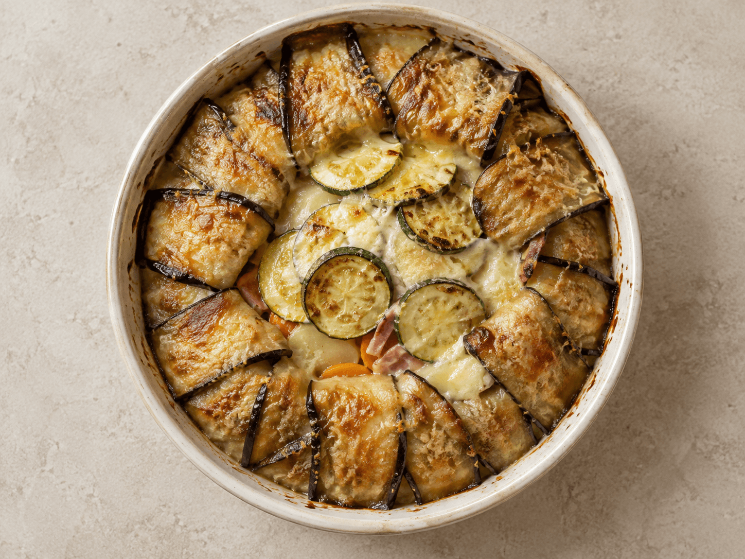 Gratin du chef — Illustration culinaire générée par IA