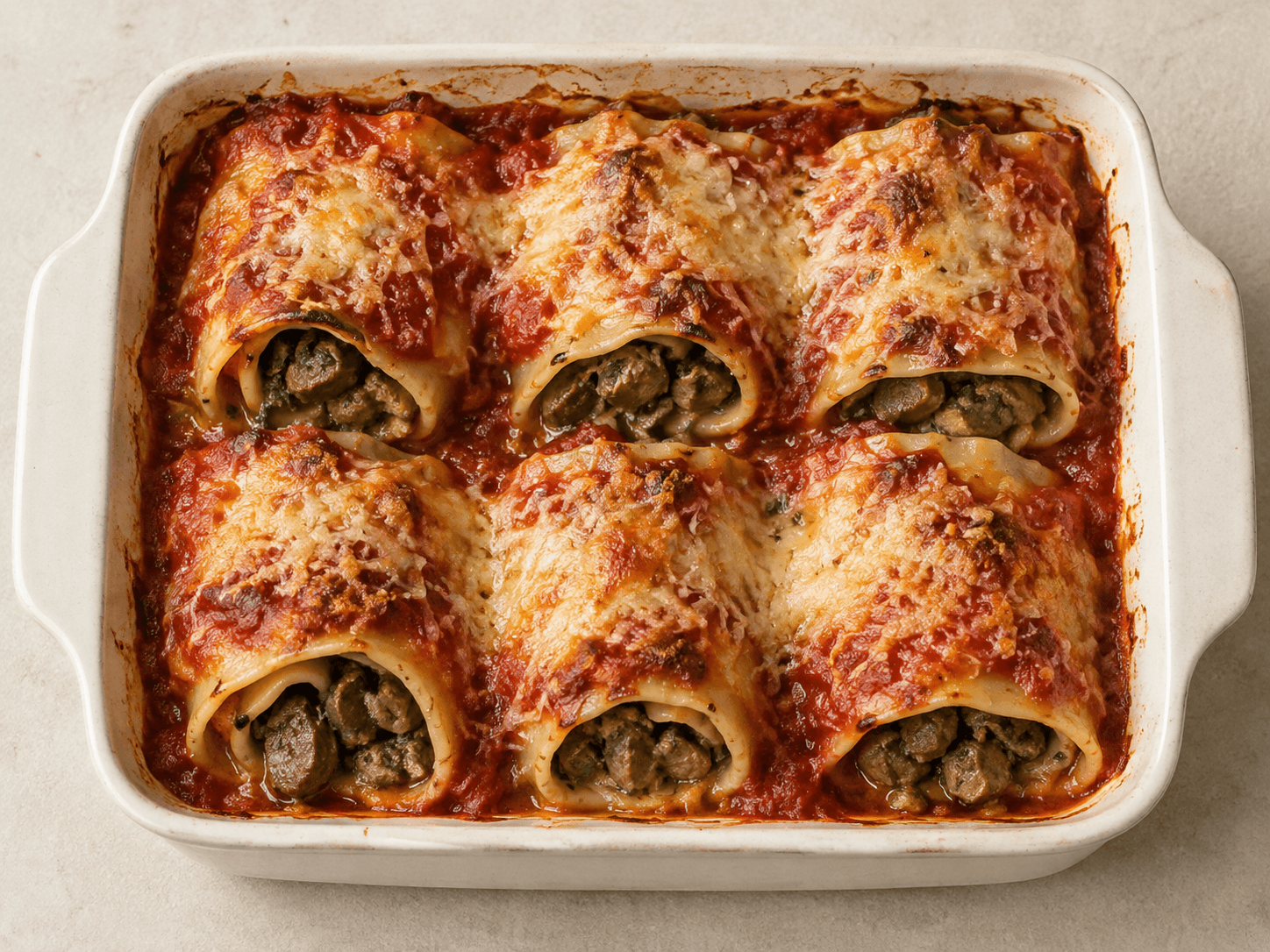 Lasagnes au foie — Illustration culinaire générée par IA