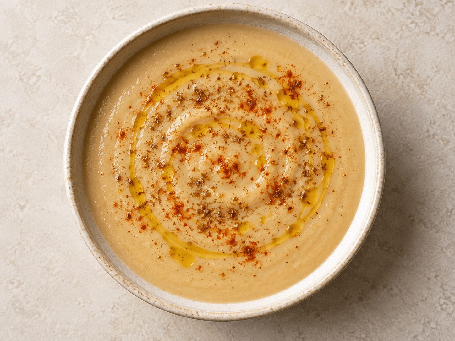 Soupe aux fèves sèches — Illustration culinaire générée par IA